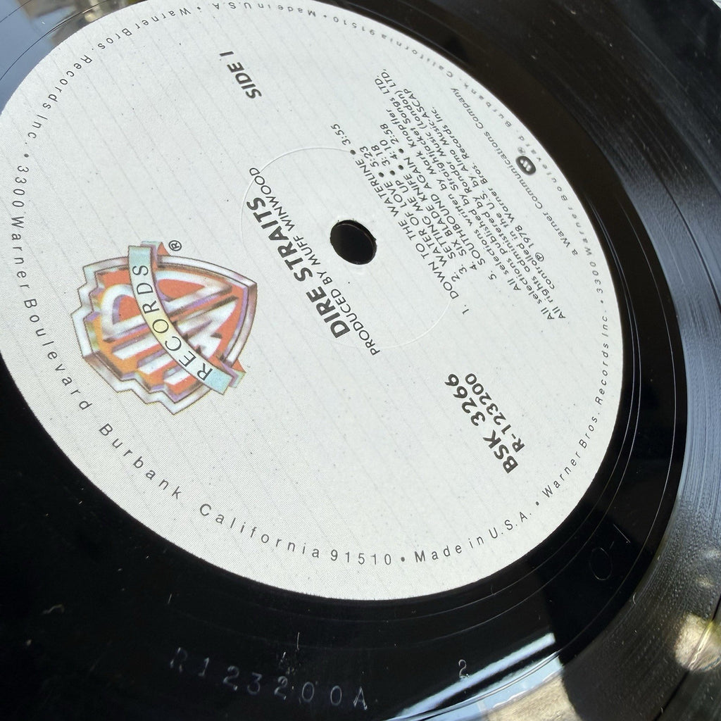 DIRE STRAITS Self Titled 1978 US Press In Shrink + W/Original Sleeve VG++