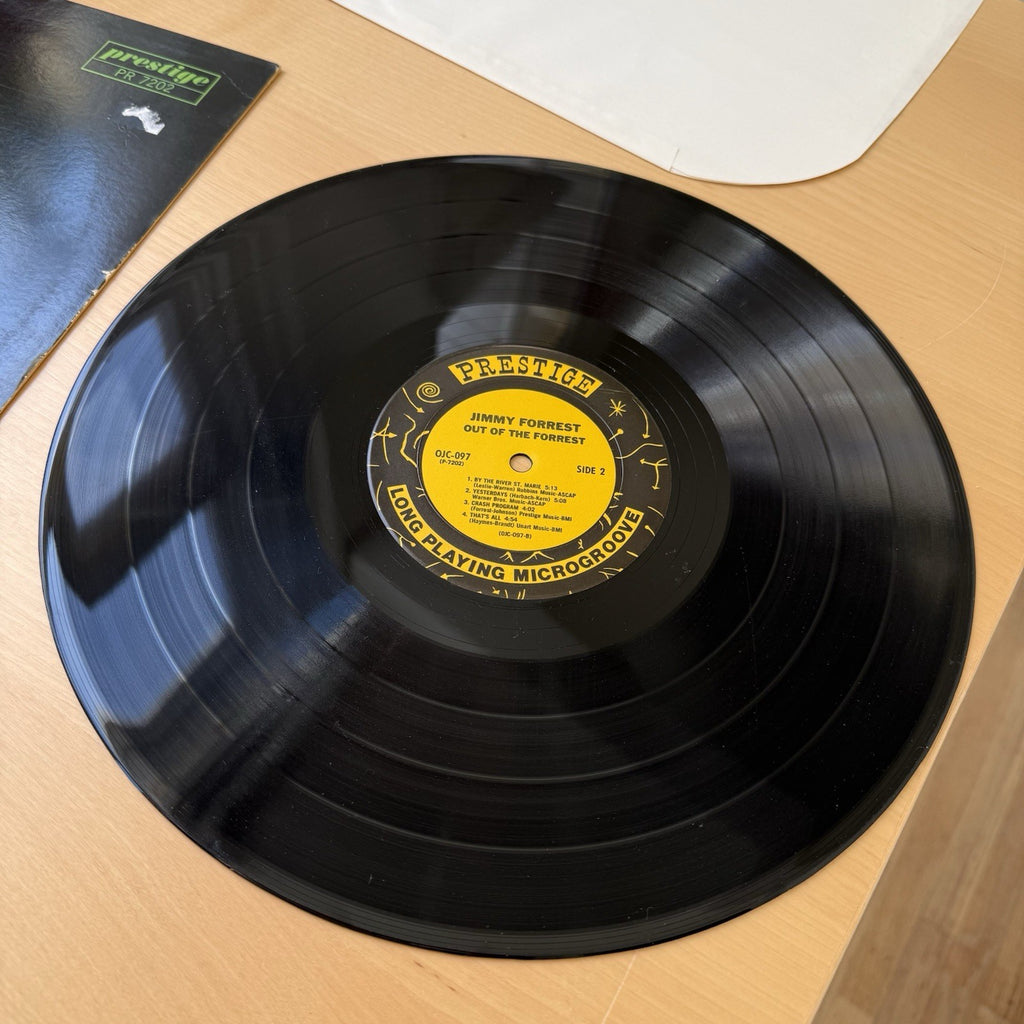 JIMMY FORREST w/JOE ZAWINUL "OUT OF THE FORREST" PRESTIGE OJC LP Vinyl VG+