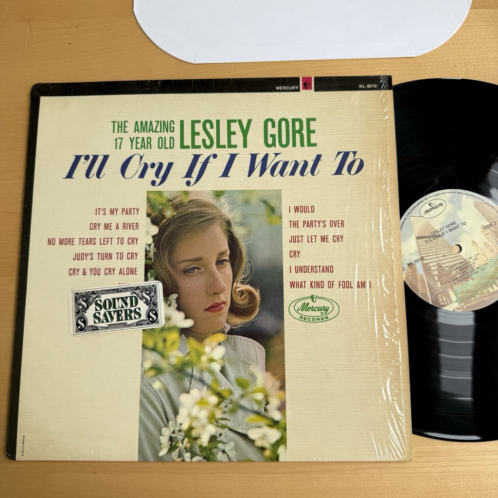 1970s LESLEY GORE I'll Cry If I Want To US Press MERCURY LP VG+ In SHRINK!