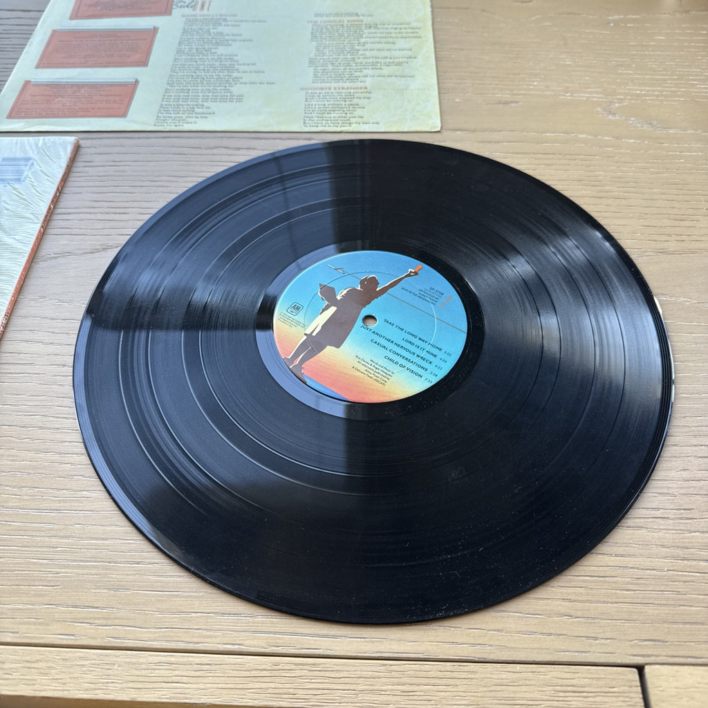 1979 SUPERTRAMP Breakfast In America LP + OG Lyric Sleeve VG+ In Shrink + Hype
