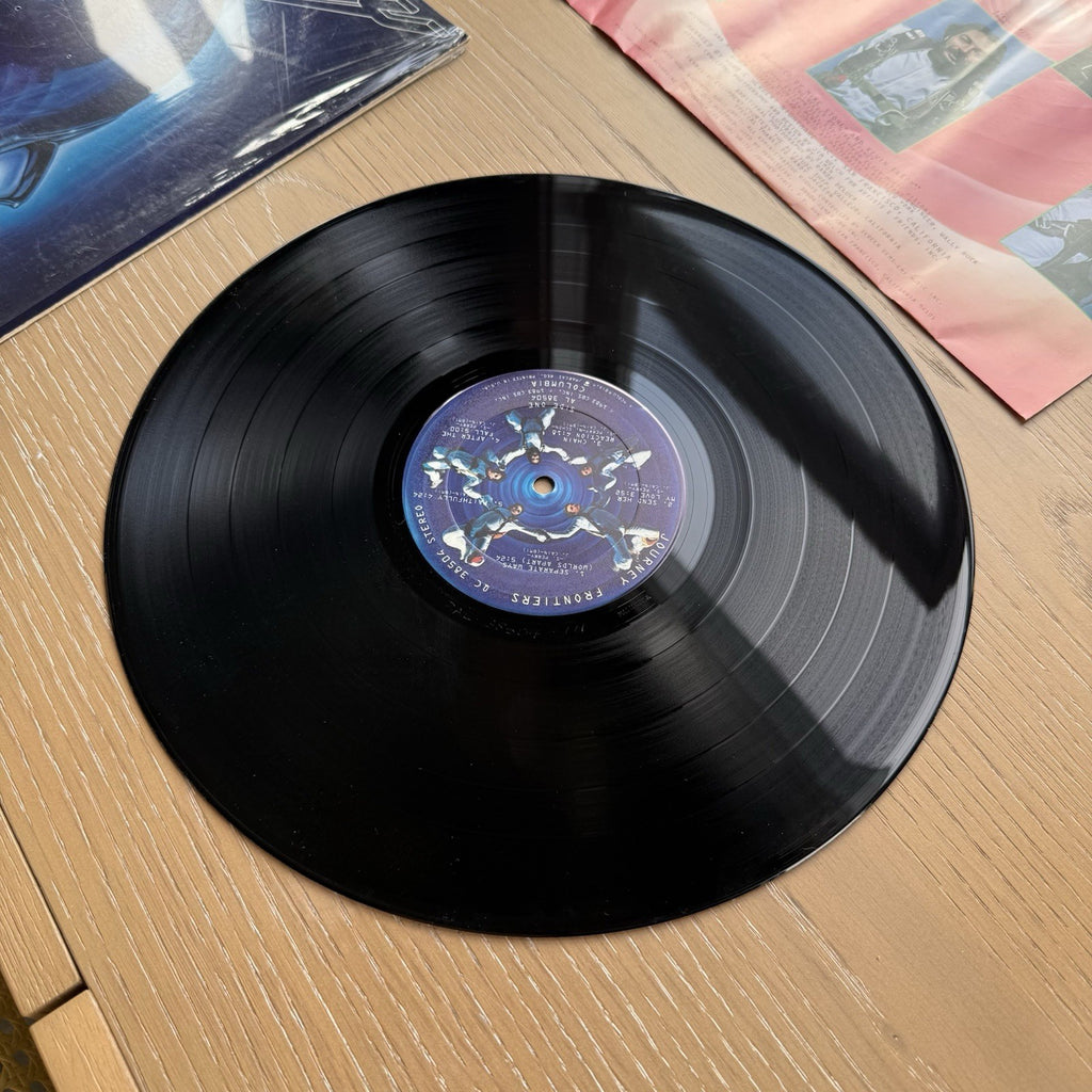 Journey Frontiers LP 1983 Original US Press In Shrink with Hype Sticker!  EX/EX