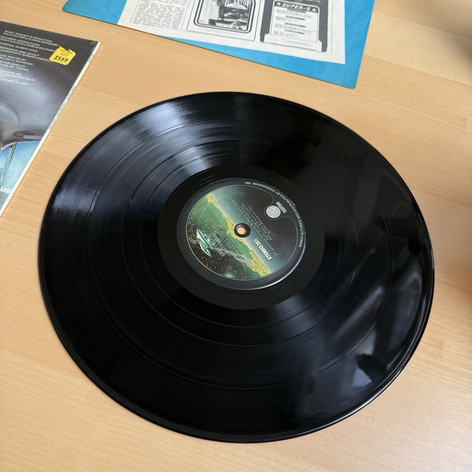 Kraut Rock LP KRAFTWERK Autobahn In SHRINK VG++ Complete W/Original Sleeve!