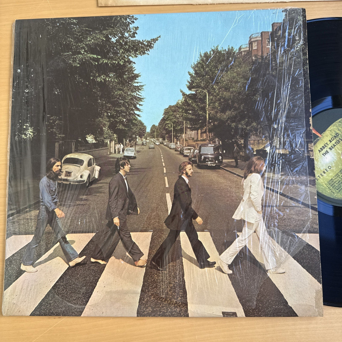 The Beatles Abbey Road Original 1969 1st US Winchester Press In Shrink LP 🍏 VG+