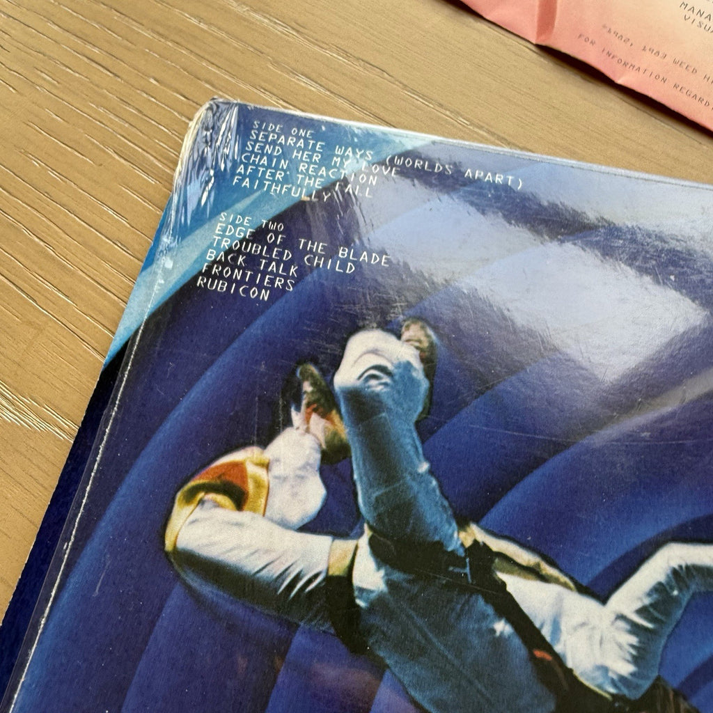 Journey Frontiers LP 1983 Original US Press In Shrink with Hype Sticker!  EX/EX