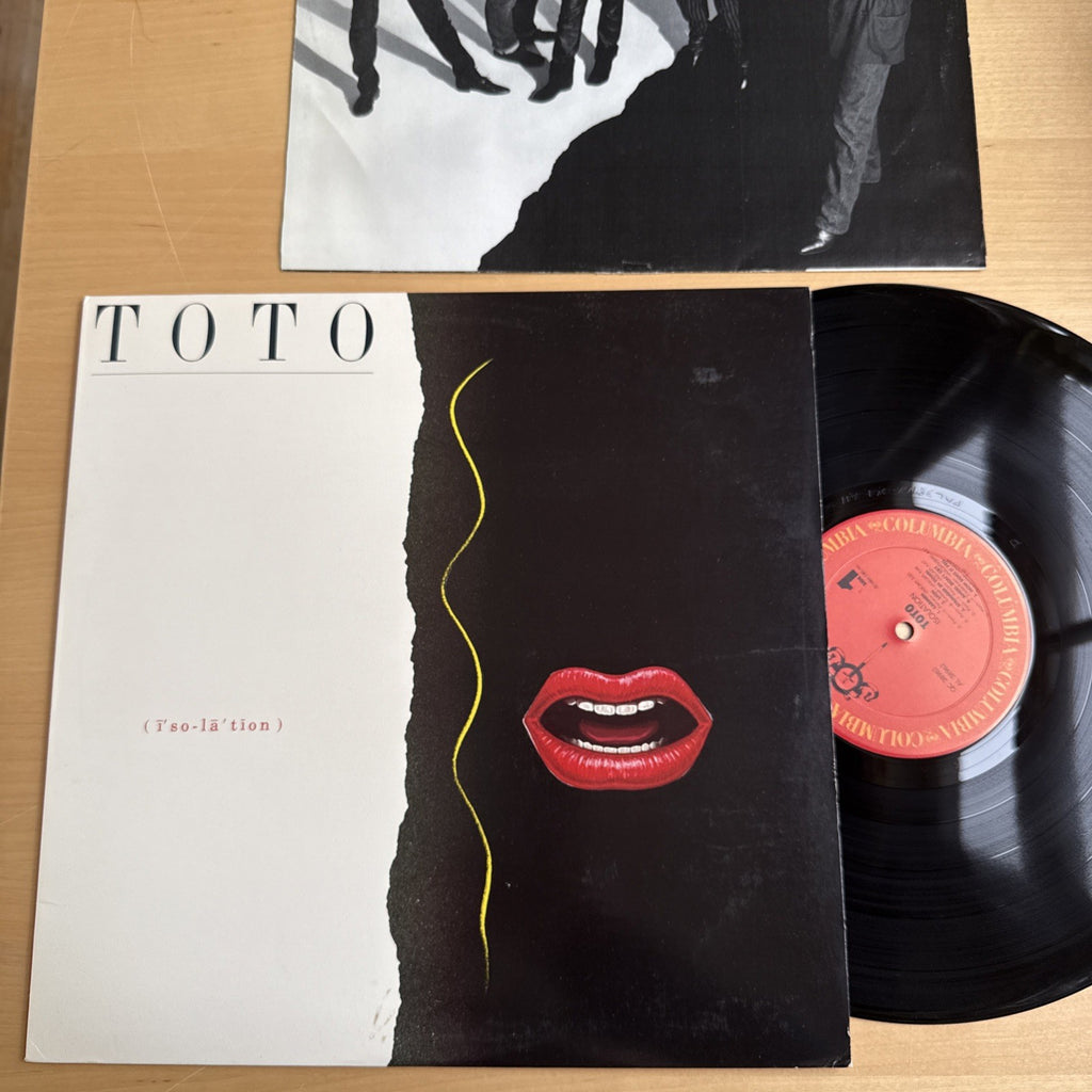 Toto Isolation Original 1984 US Press! Complete With OG Sleeve Vinyl LP VG+