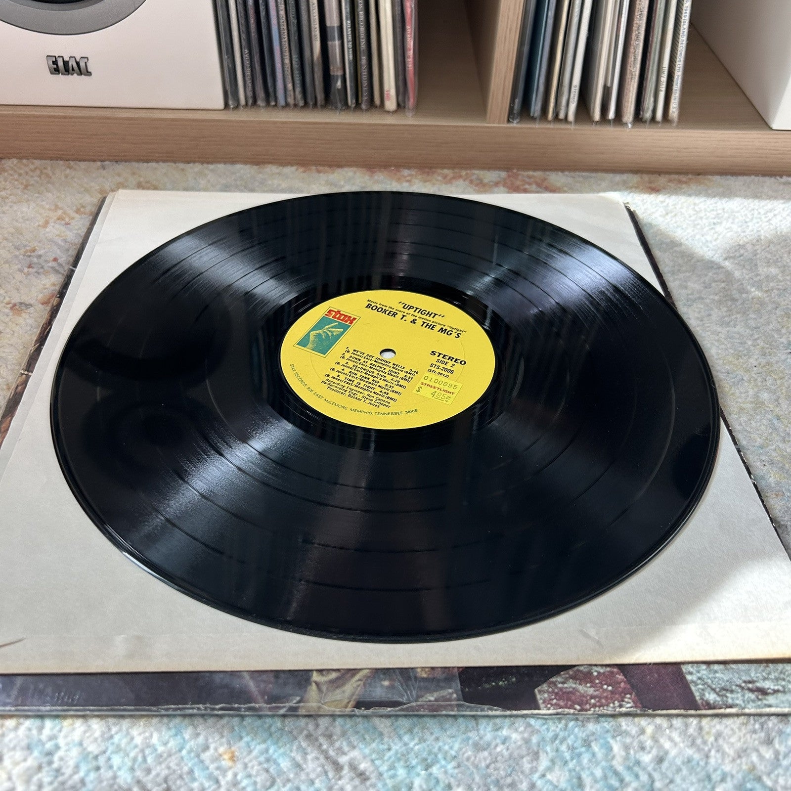BOOKER T. & THE MGs Up Tight Original Soundtrack Stax Records In Shrink 1969 LP
